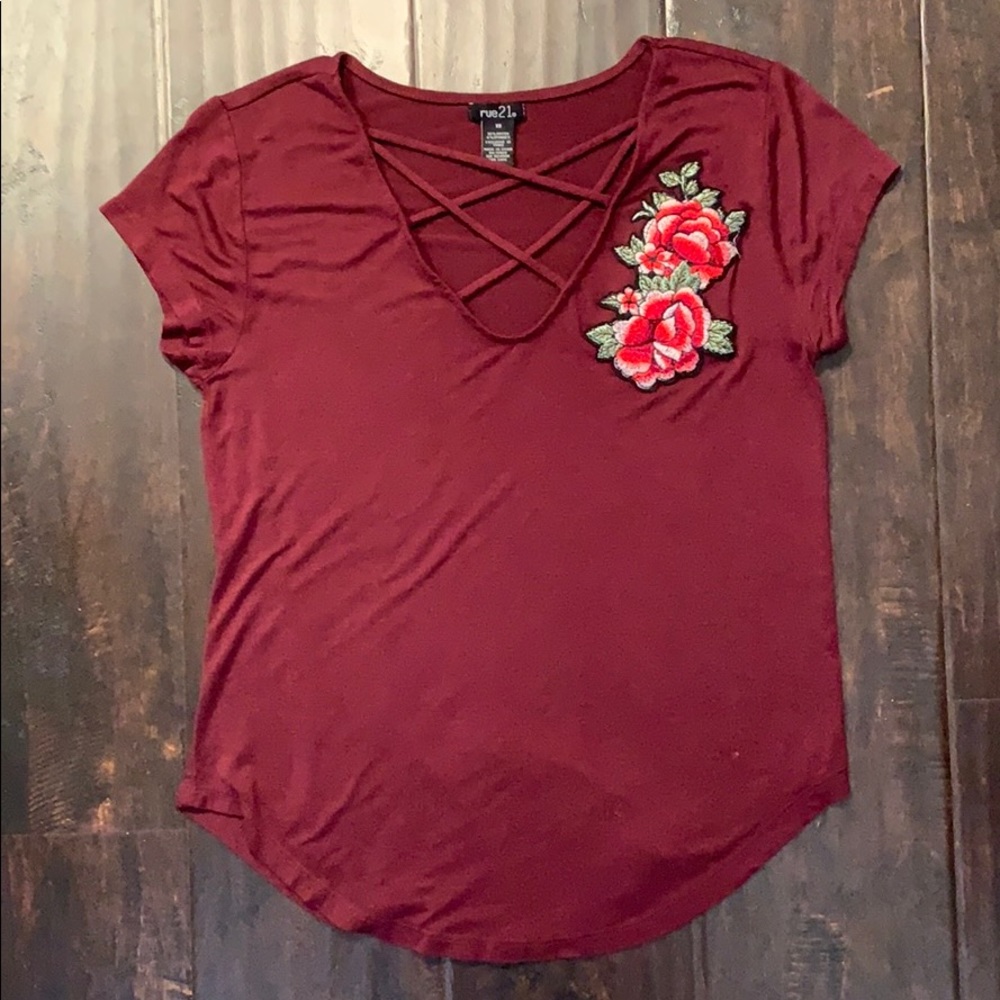 Rue21 Tee w/ Flower